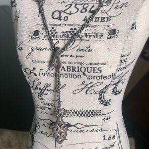 James Avery sterling silver scrolled ichthus.